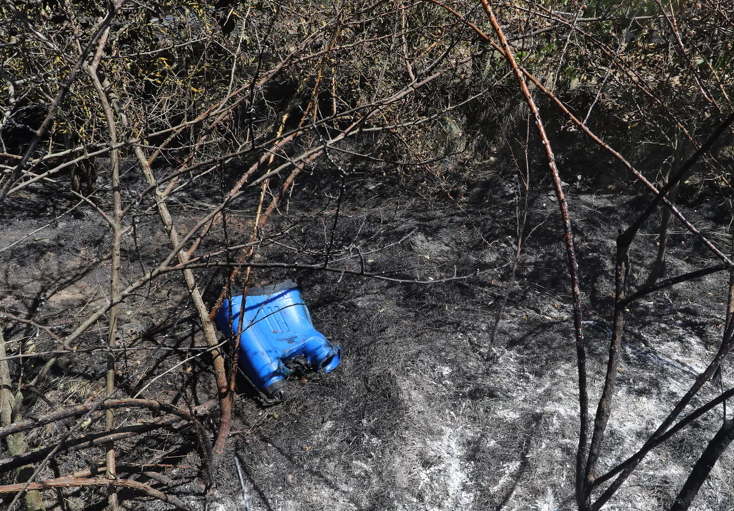  Hallan el cadáver de un hombre de 79 años entre los restos del incendio en una tierra de cultivo en Palencia