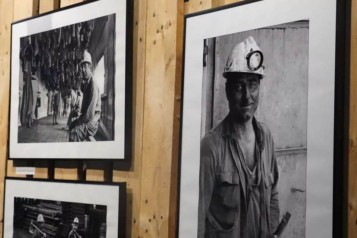  Presentación de la exposición 'Tierra negra. Minas y mineros' en Ponferrada