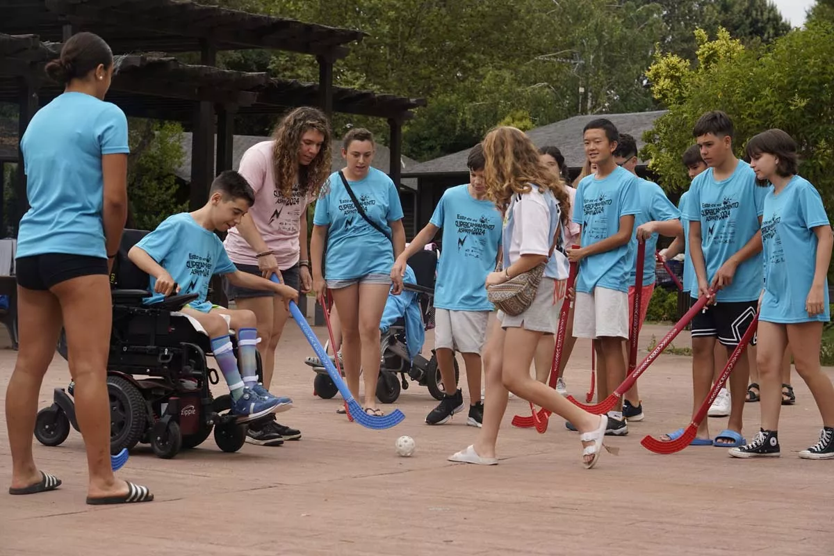 Inauguración del campamento del Bosque de los Sueños de Aspaym | César Sánchez - ICAL