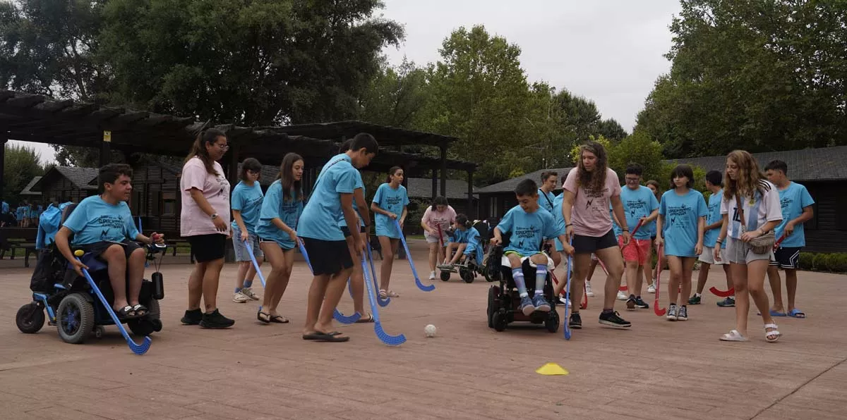 Inauguración del campamento del Bosque de los Sueños de Aspaym | César Sánchez - ICAL