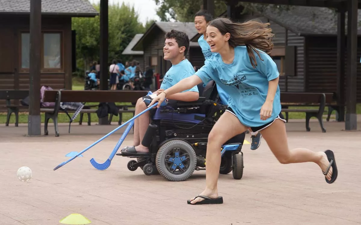 Inauguración del campamento del Bosque de los Sueños de Aspaym | César Sánchez - ICAL