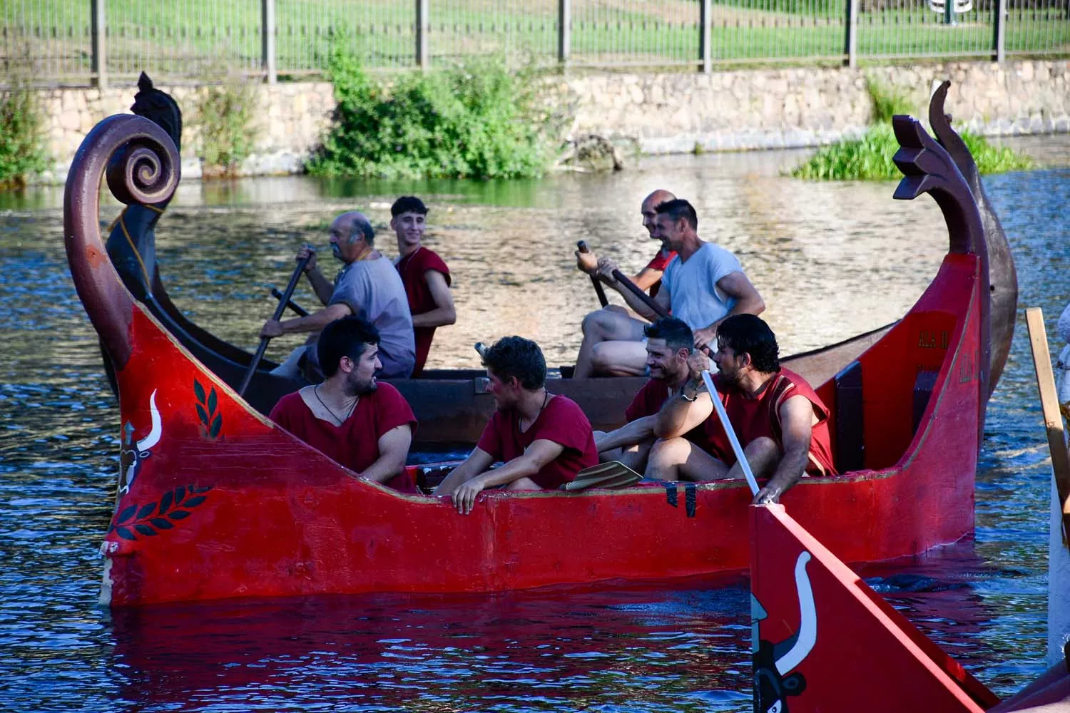 Batalla naval de la Ludus Bergidum de Cacabelos