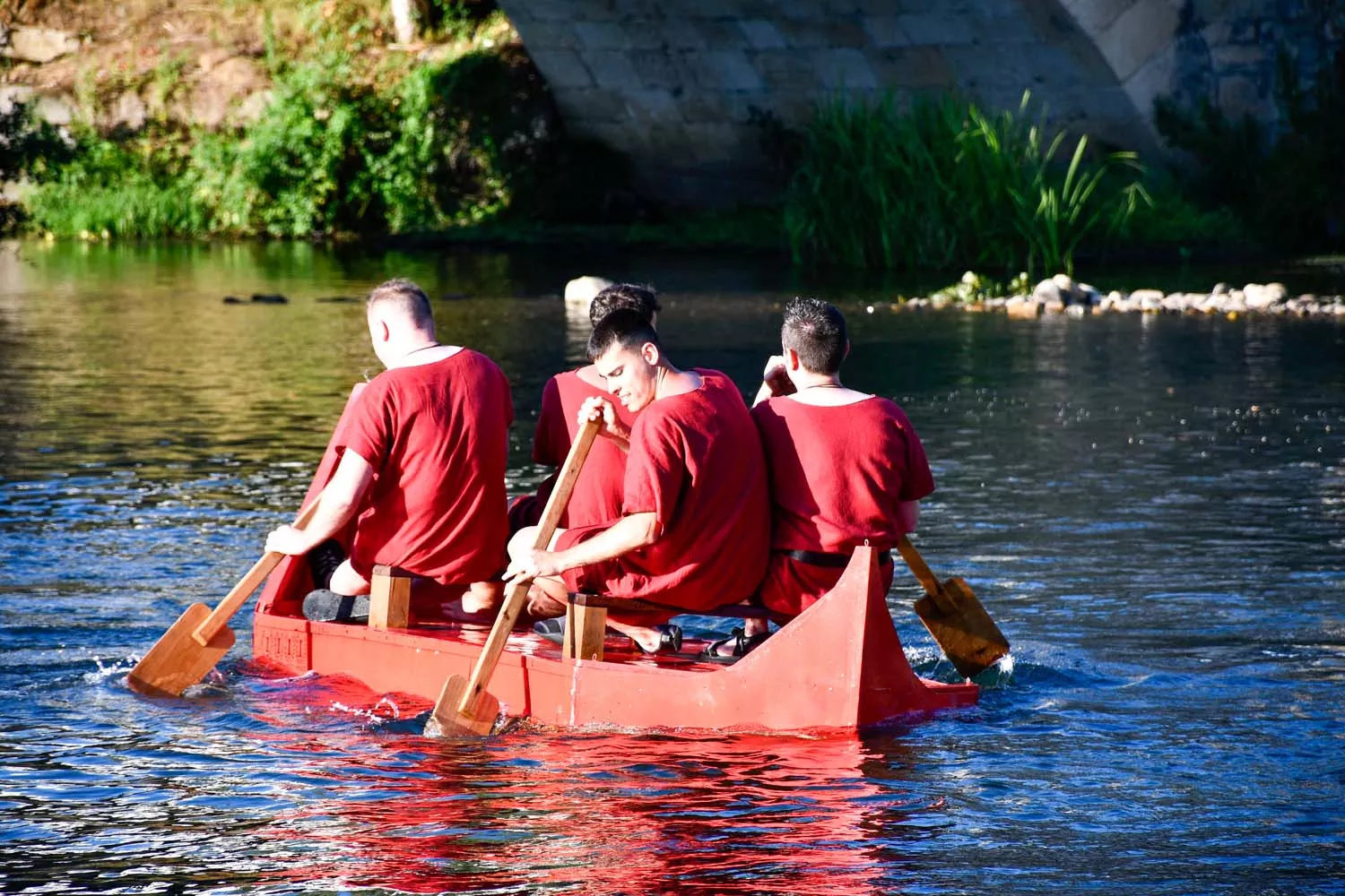 Batalla naval de la Ludus Bergidum de Cacabelos