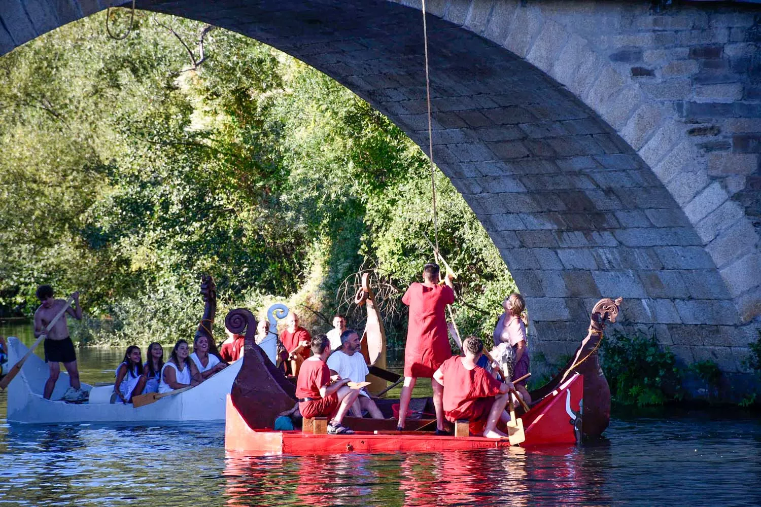 Batalla naval de la Ludus Bergidum de Cacabelos