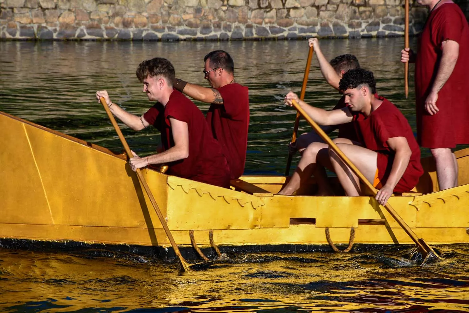 Batalla naval de la Ludus Bergidum de Cacabelos