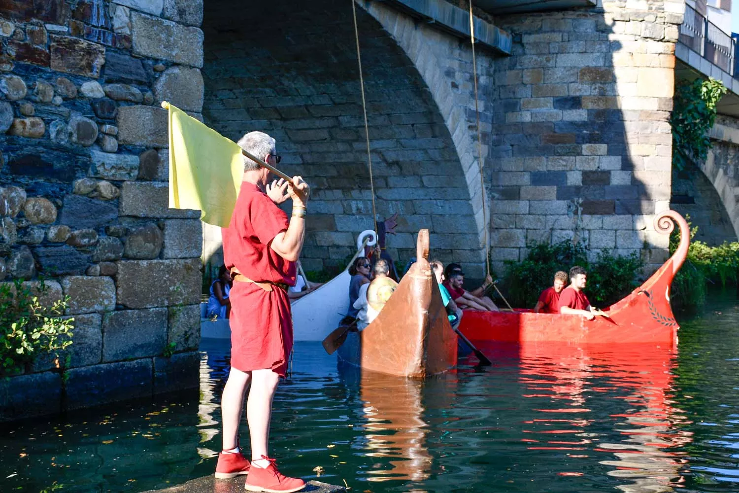 Batalla naval de la Ludus Bergidum de Cacabelos