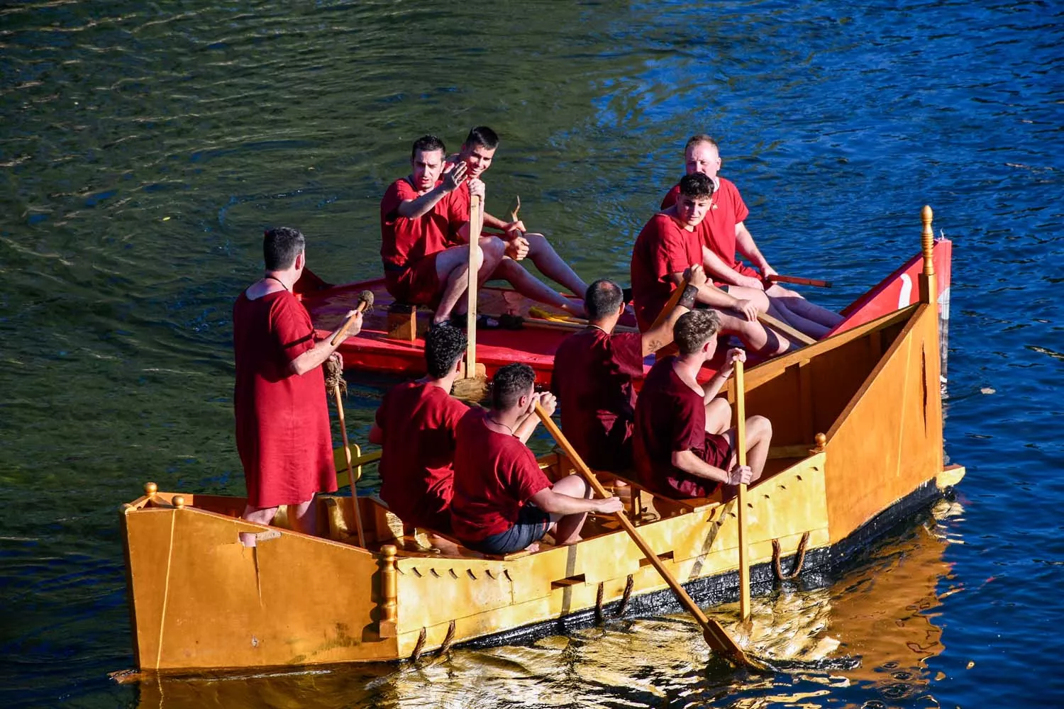 Batalla naval de la Ludus Bergidum de Cacabelos