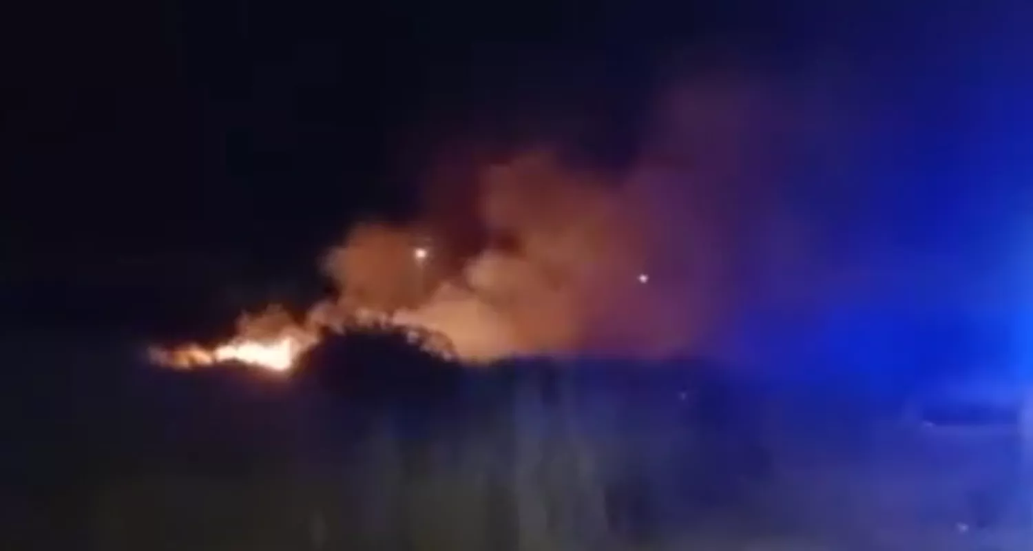 Incendio entre Matachana y Socuello 