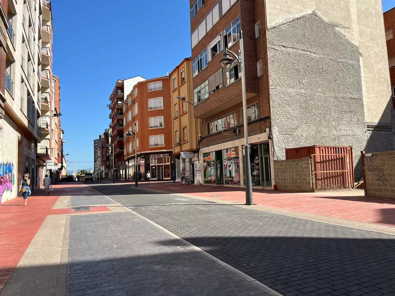 Obras en la calle Gómez Núñez de Ponferrada (11)