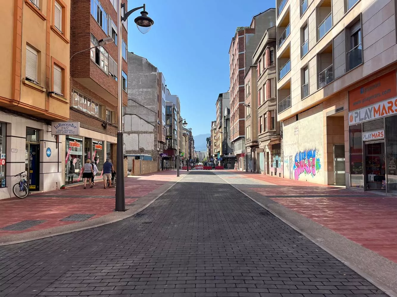 Obras en la calle Gómez Núñez de Ponferrada (10)