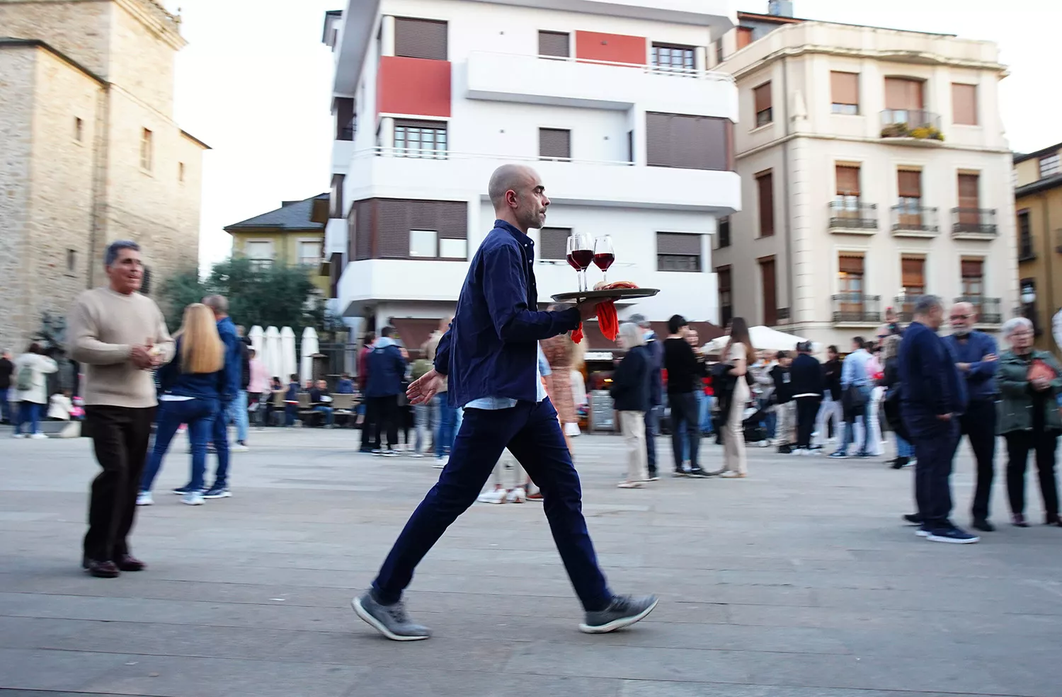 Camarero en Ponferrada.