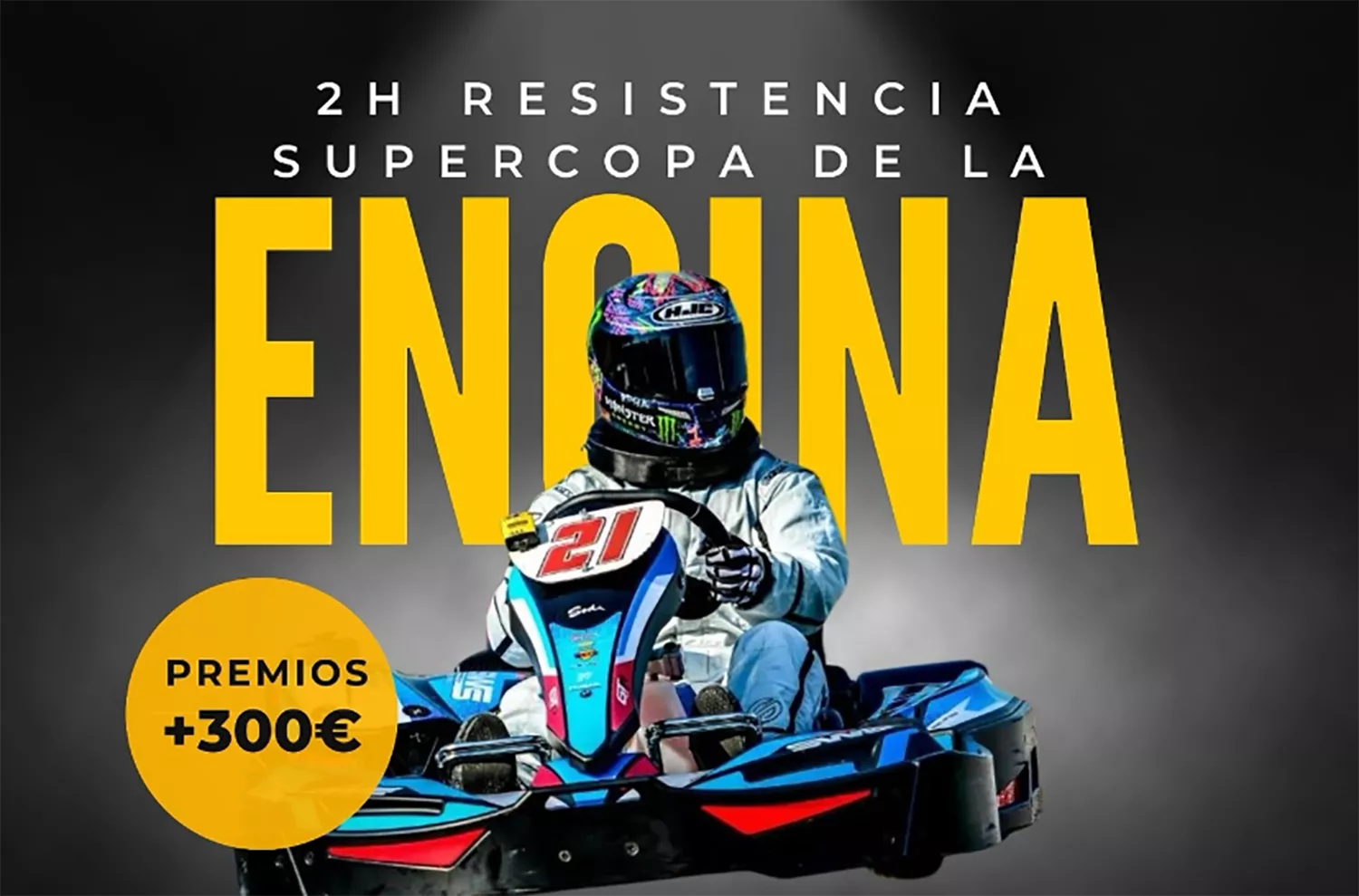 El Karting de Cabañas Raras celebra la Supercopa de la Encina para los "apasionados de la velocidad"