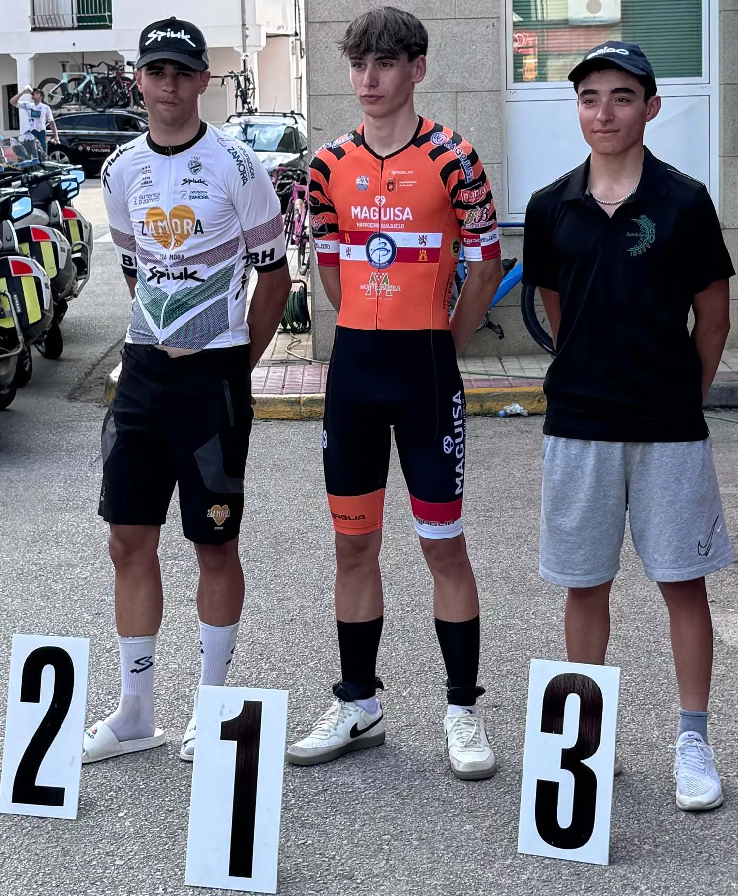 Enzo Fernández consiguió el tercer puesto en el campeonato de CRI de Castilla y León el sábado en Cabañas Raras