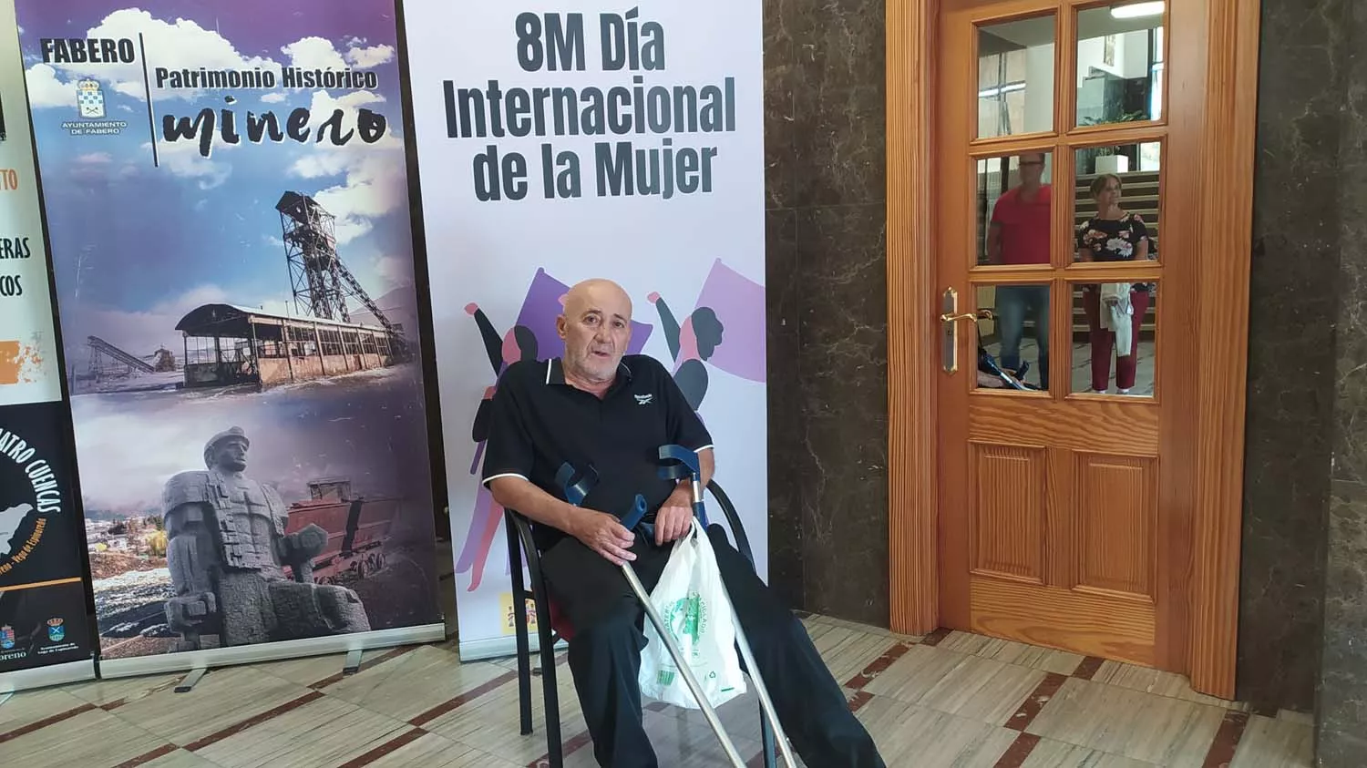 El vecino de Fabero con cáncer terminal inicia una huelga de hambre 