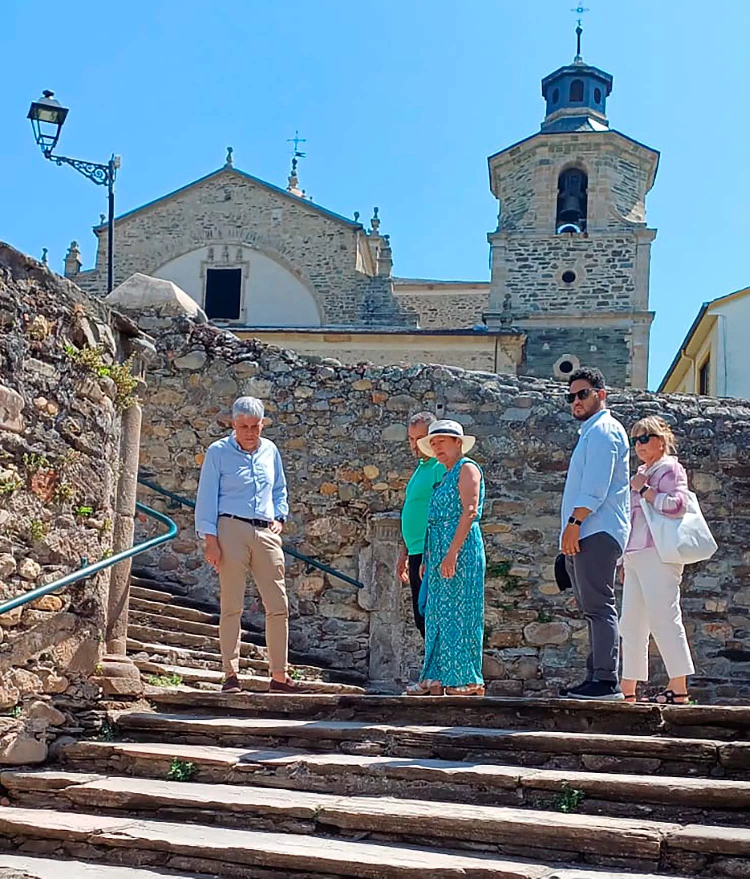 Escalinata Colegiata Villafranca del Bierzo