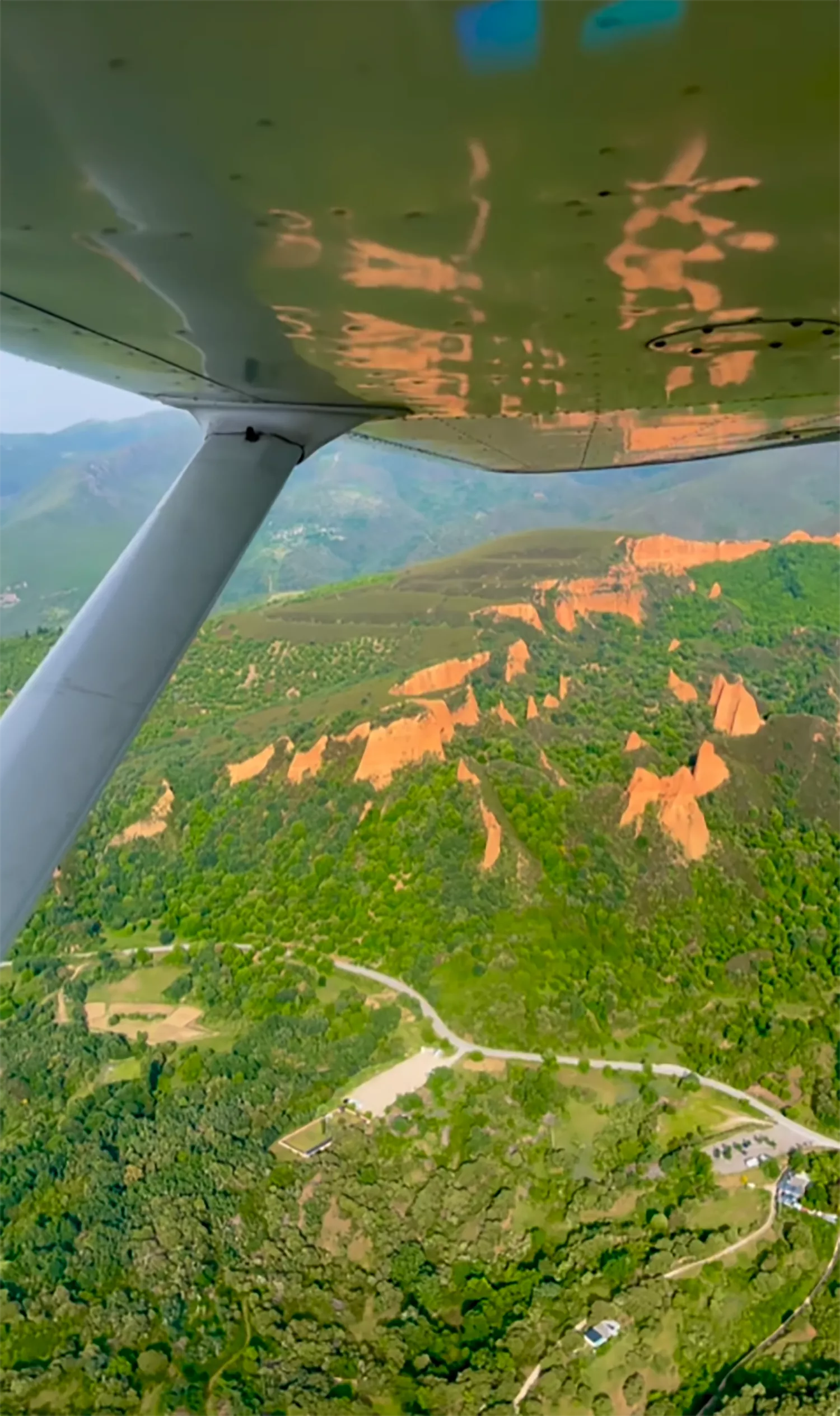 Las Médulas desde las alturas