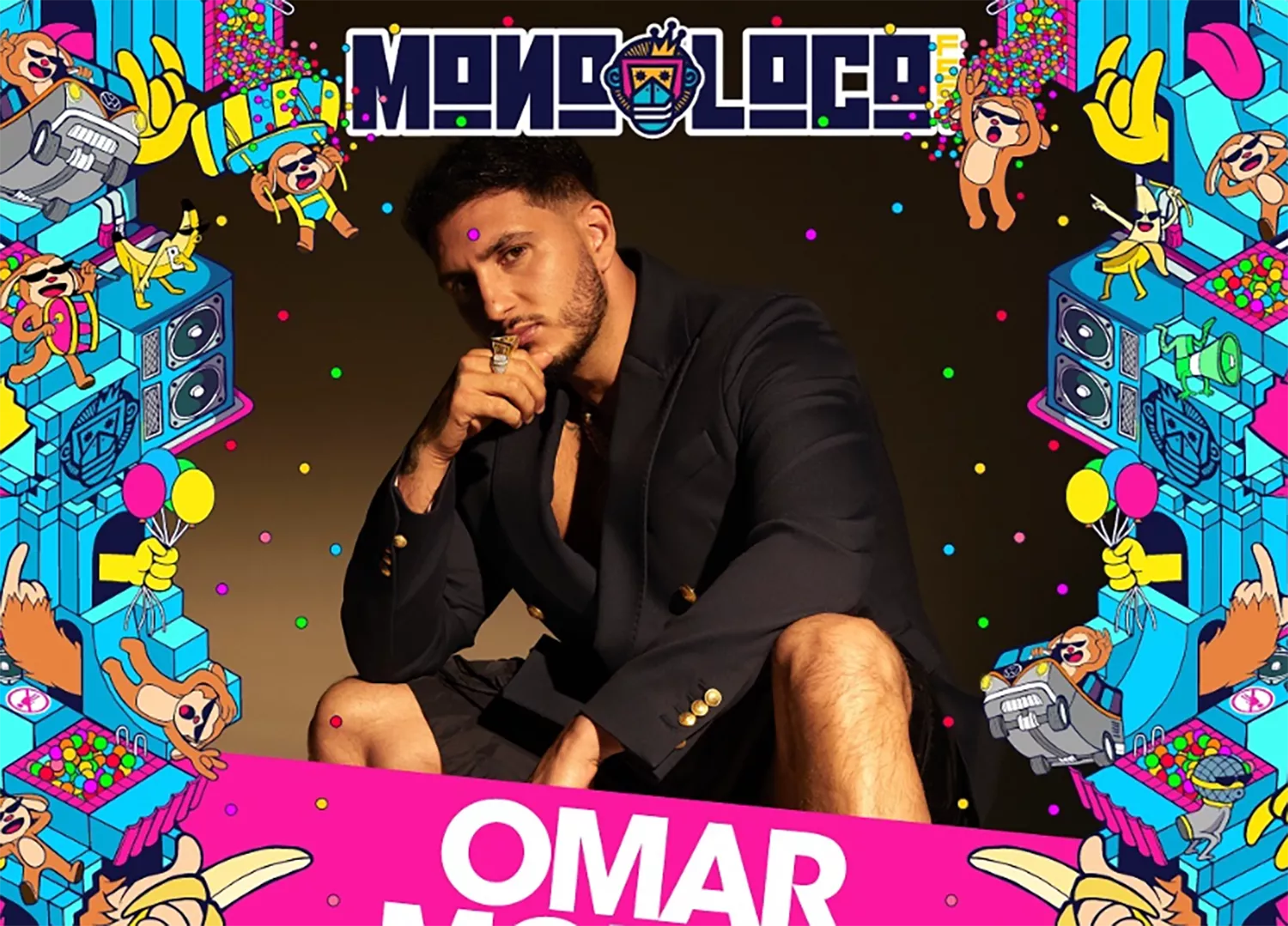 Omar Montes encabeza el cartel del Monoloco Fest de León