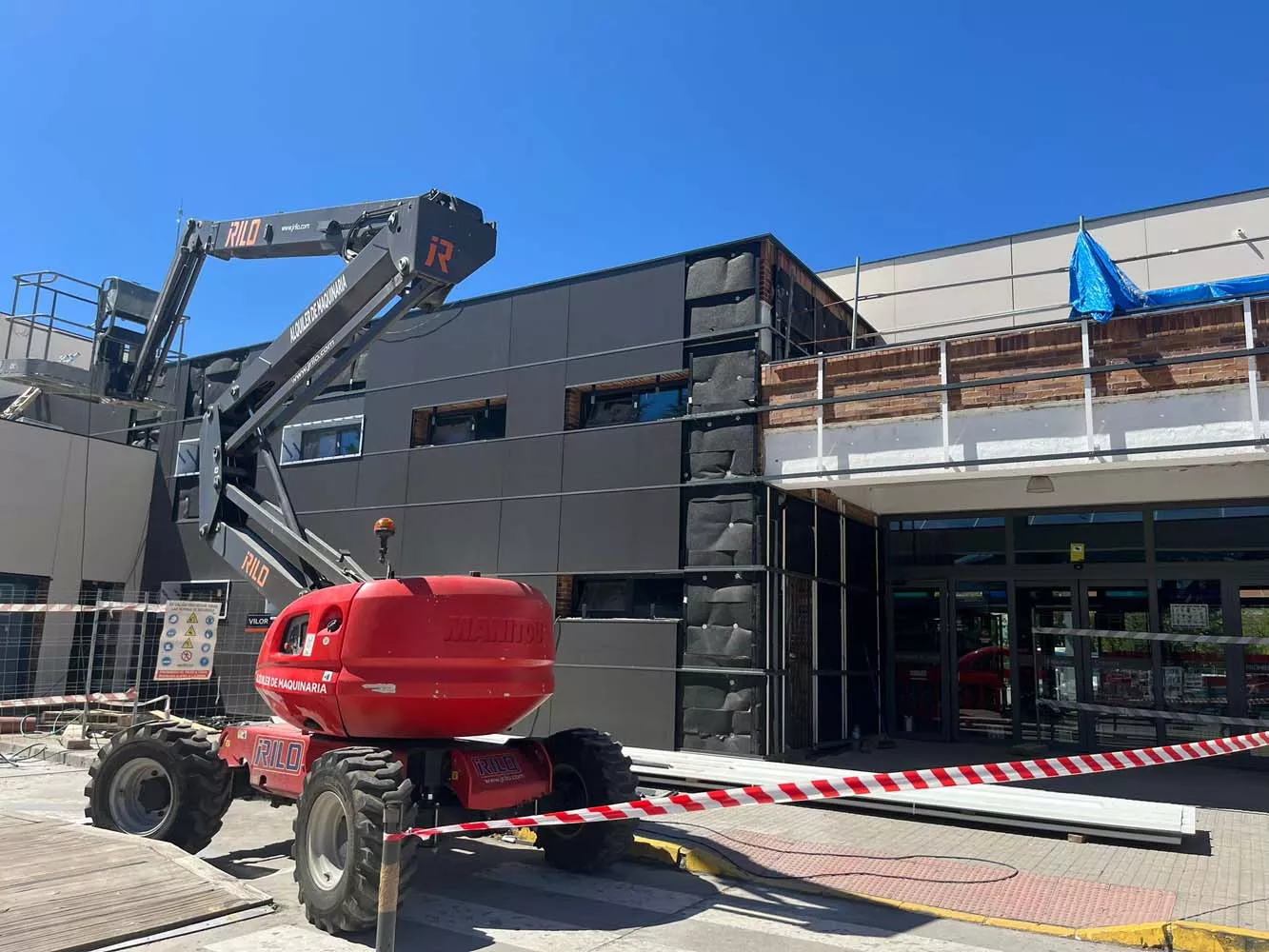 Avanzan las obras de la estación de autobuses de Ponferrada