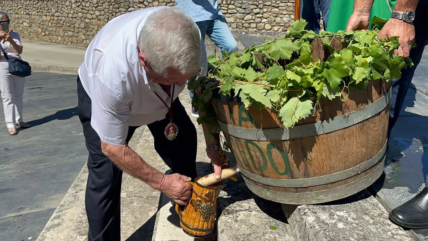 Ofrenda del primer mosto del Bierzo 