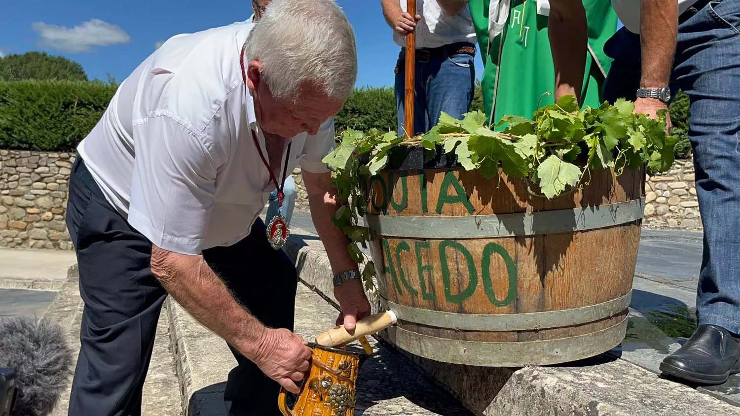 Ofrenda del primer mosto del Bierzo 