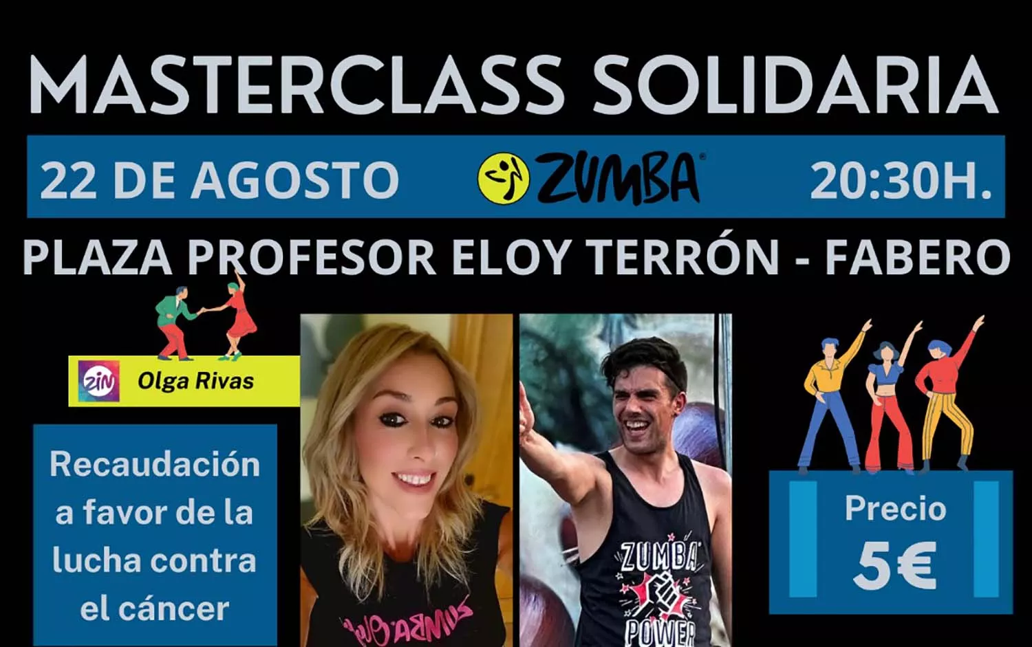 Cartel masterclass solidaria.