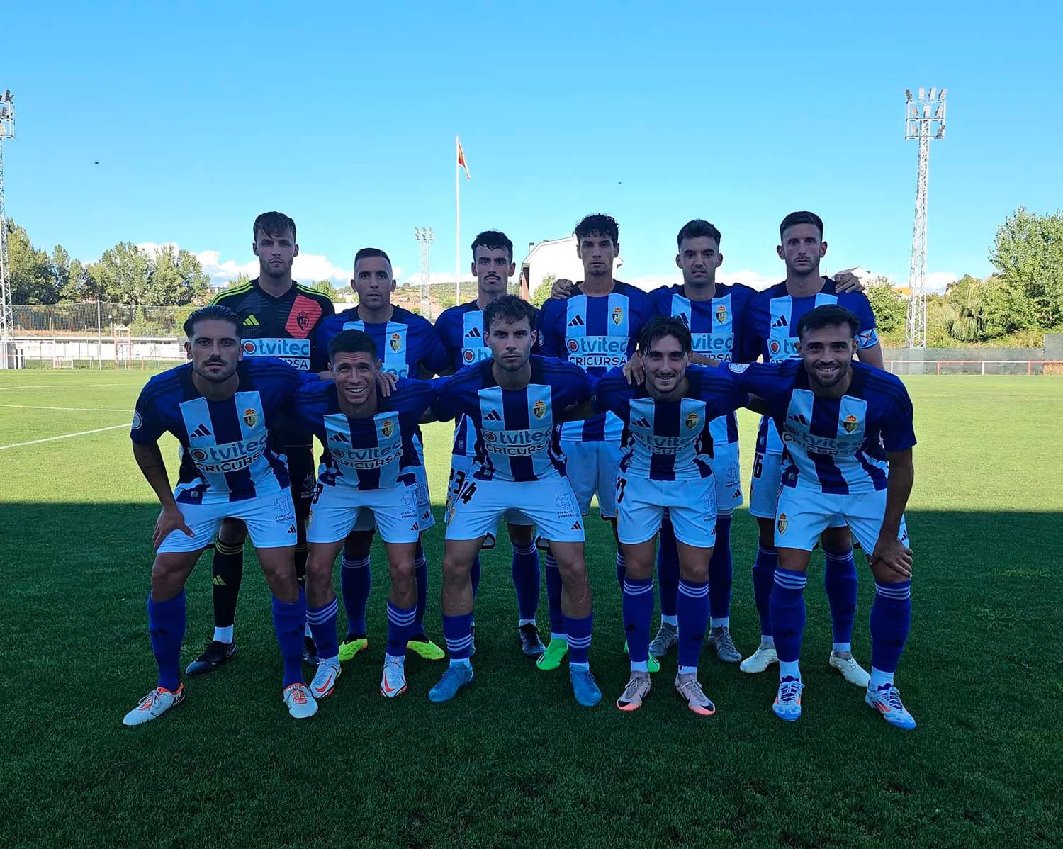 La Ponferradina preparada para el partido ante el Atco Bembibre