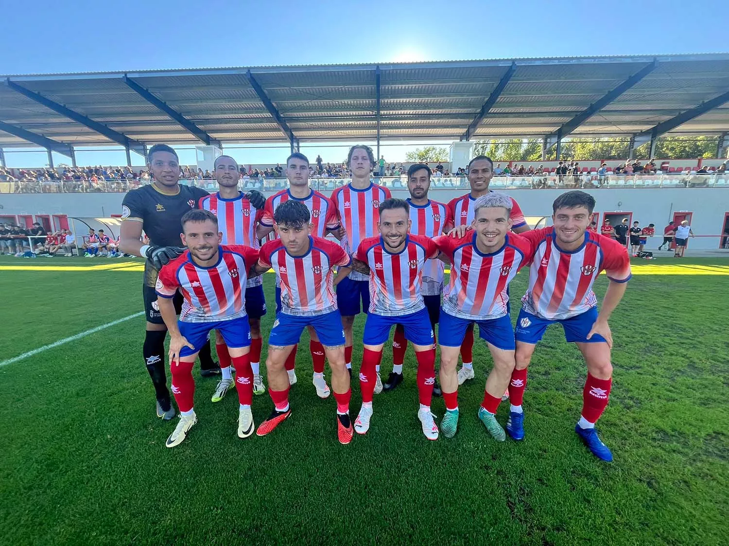 La Atlético Bembibre preparado para el partido ante la Deportiva