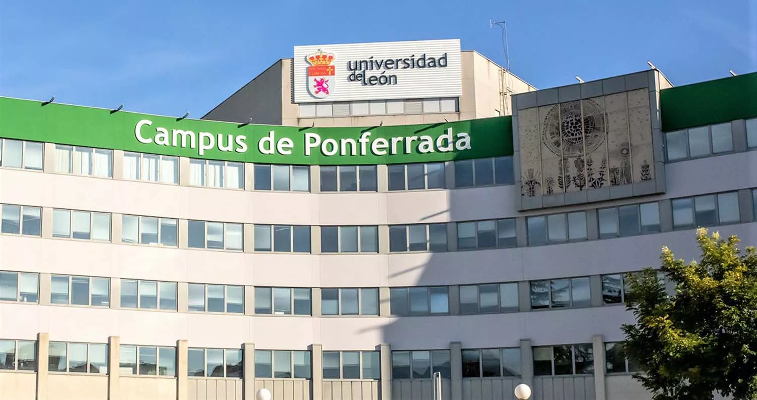 Edificio principal del Campus de Ponferrada