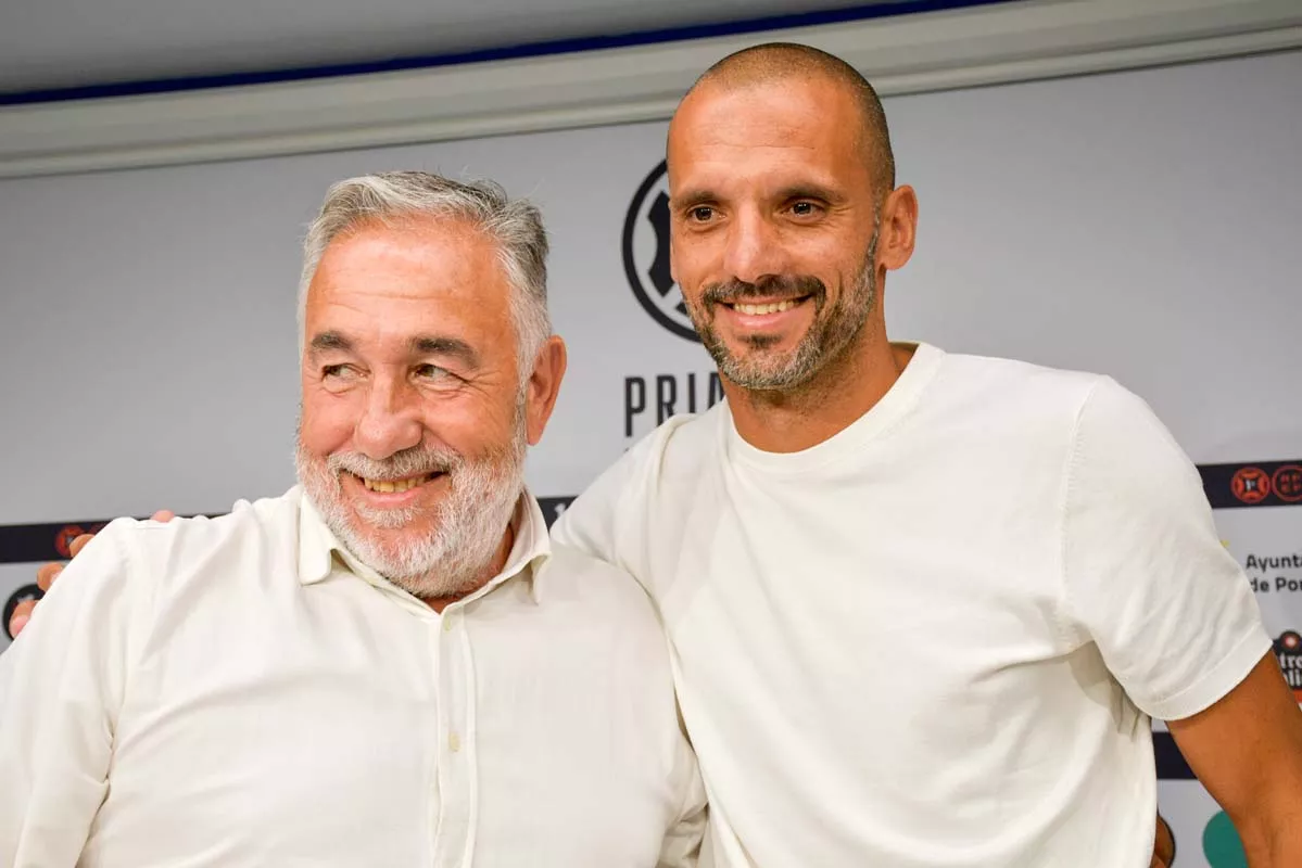 Despedida de Yuri como jugador de la Ponferradina