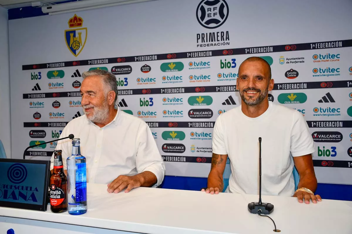 Despedida de Yuri como jugador de la Ponferradina