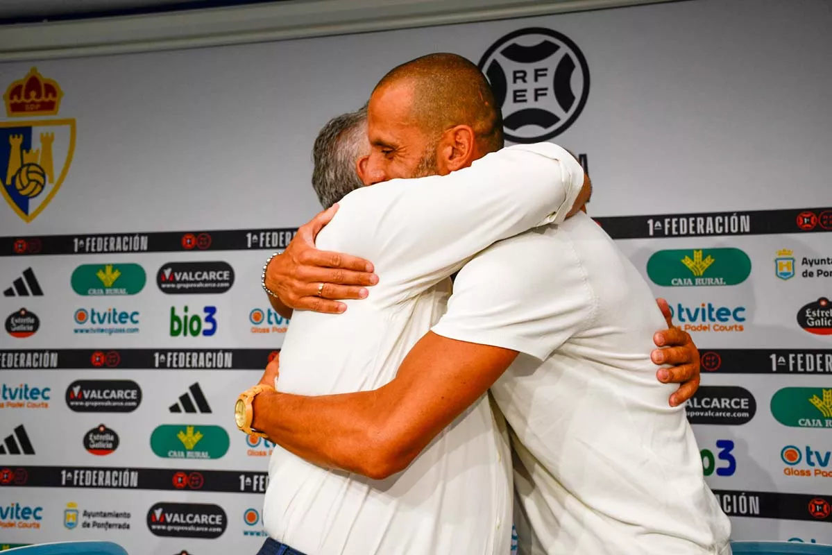 Despedida de Yuri como jugador de la Ponferradina