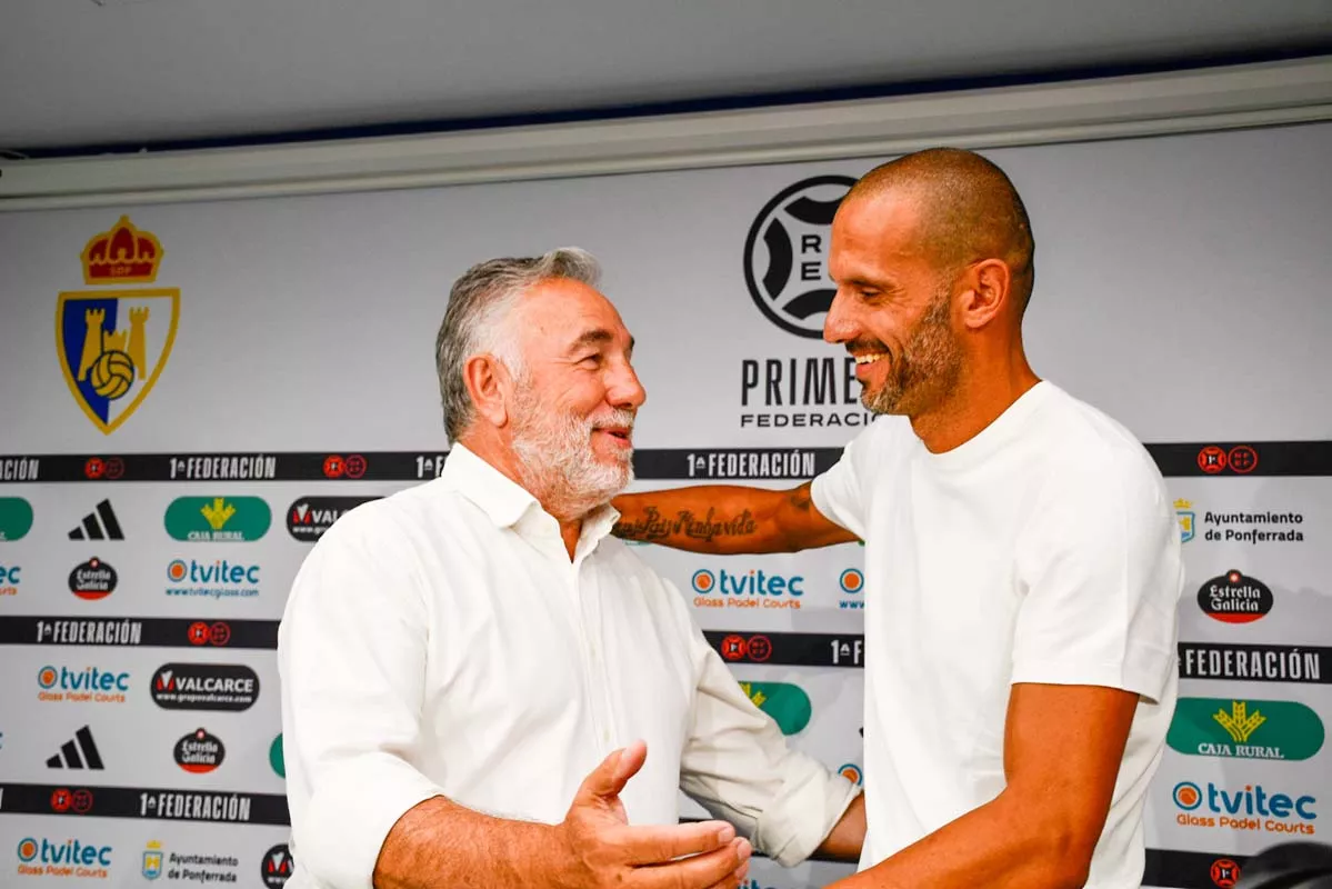 Despedida de Yuri como jugador de la Ponferradina