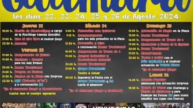 Fiestas en Guímara