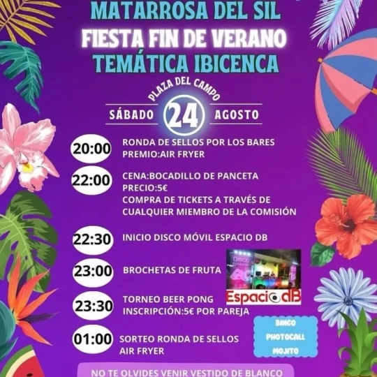 Fiestas en Matarrosa del Sil