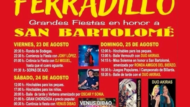 Fiestas en Ferradillo