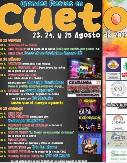 Fiestas en Cueto