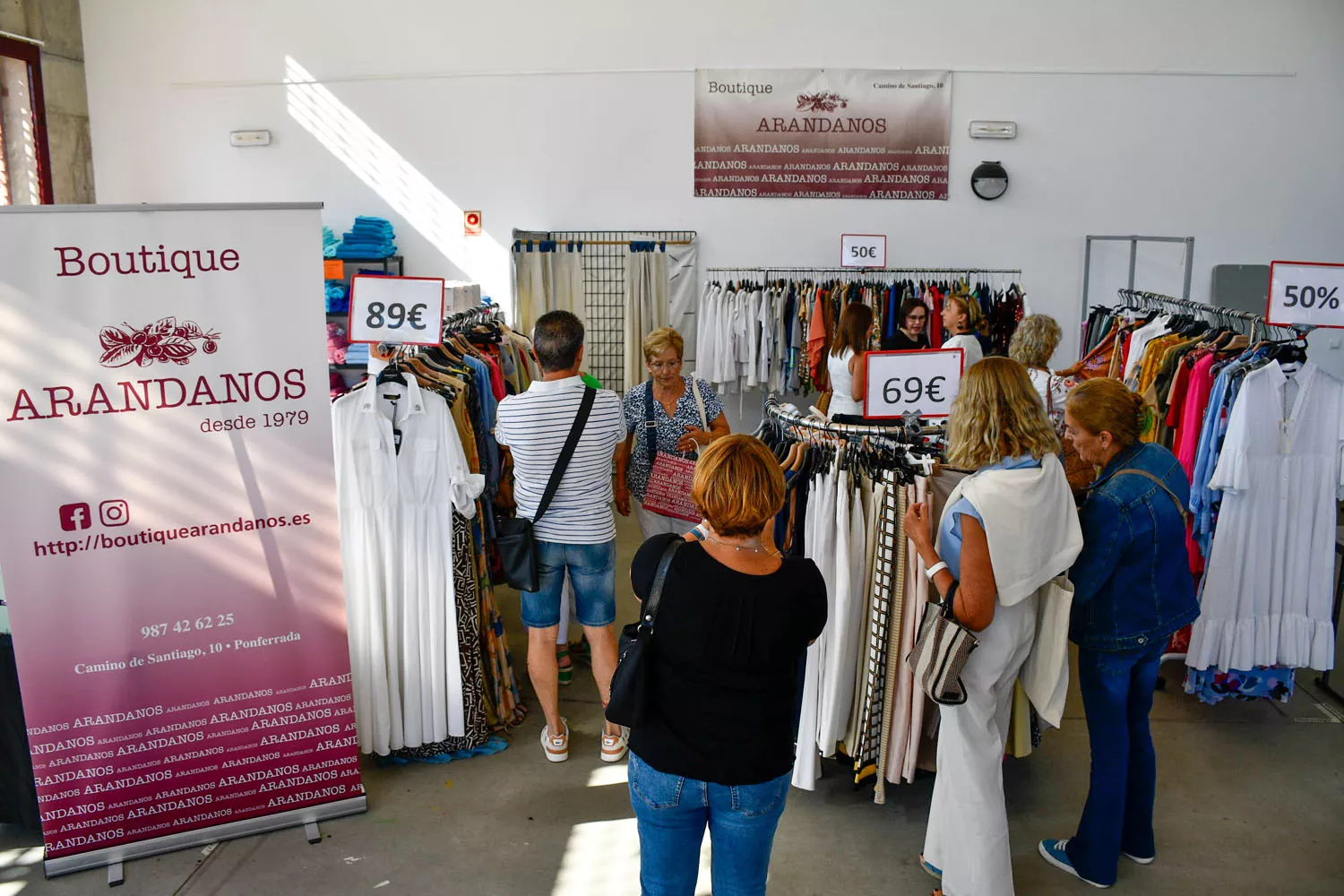 Feria de las Rebajas de verano en Ponferrada 2024