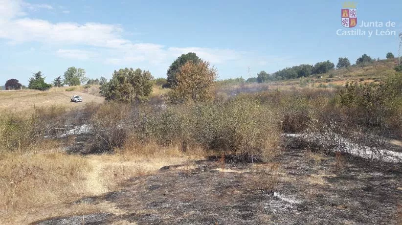 Incendio en Bembibre.