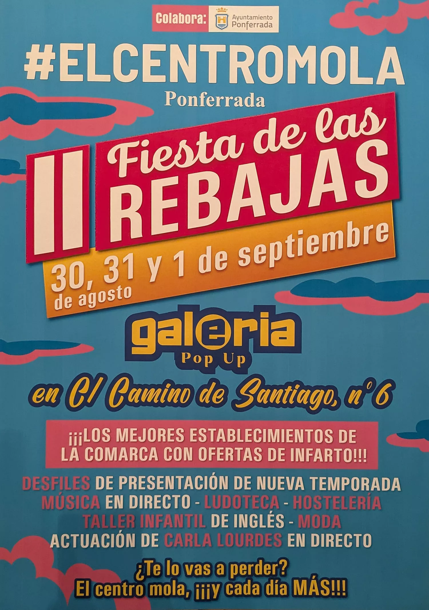 Feria de las Rebajas de Ponferrada del Centro Mola 