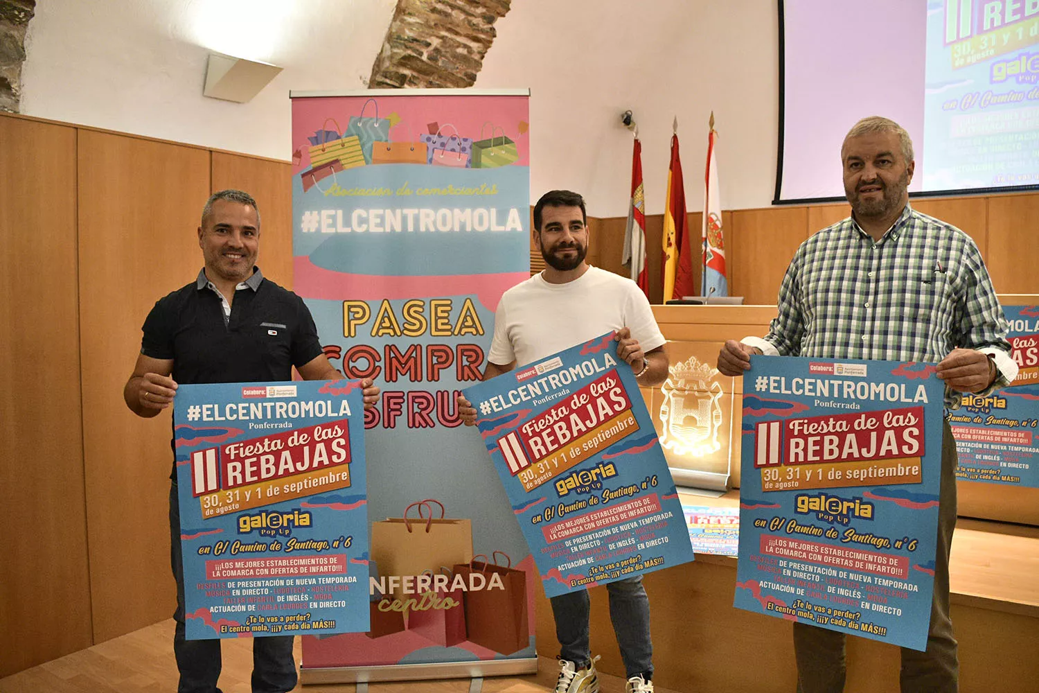 Feria de las Rebajas de Ponferrada del Centro Mola 