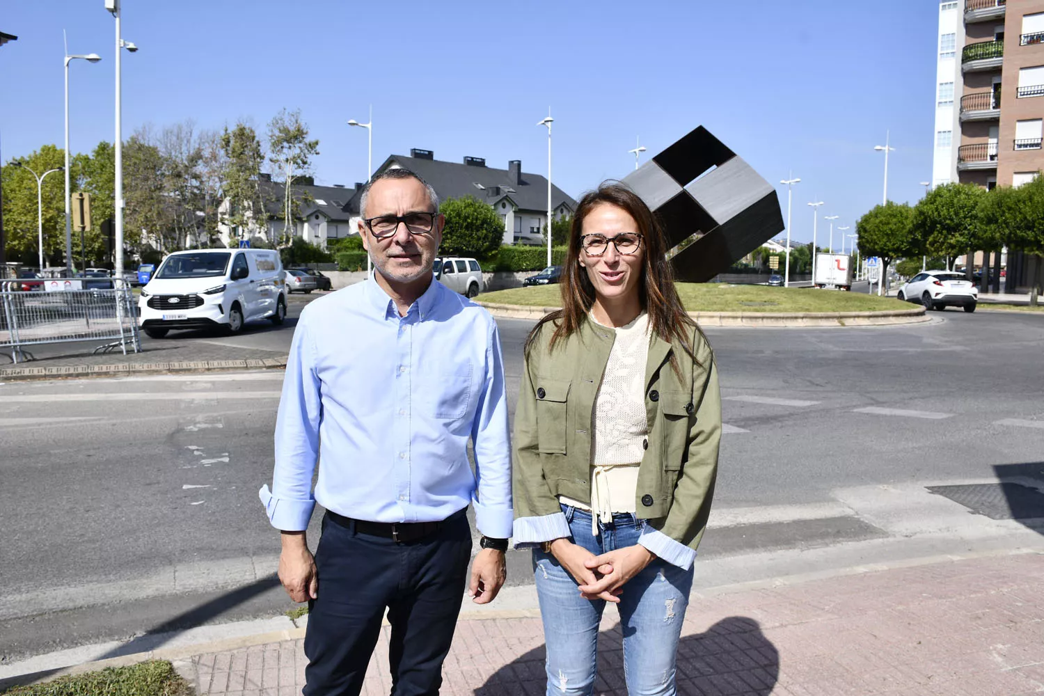 Carlos Cortina y Eva González