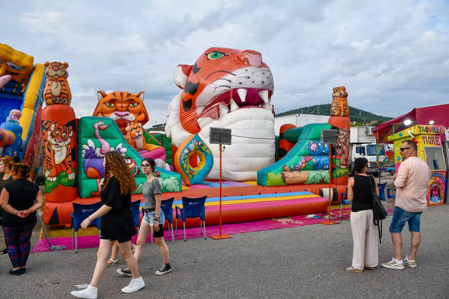 Inauguración del recinto ferial en las fiestas de La Encina de Ponferrada (40)