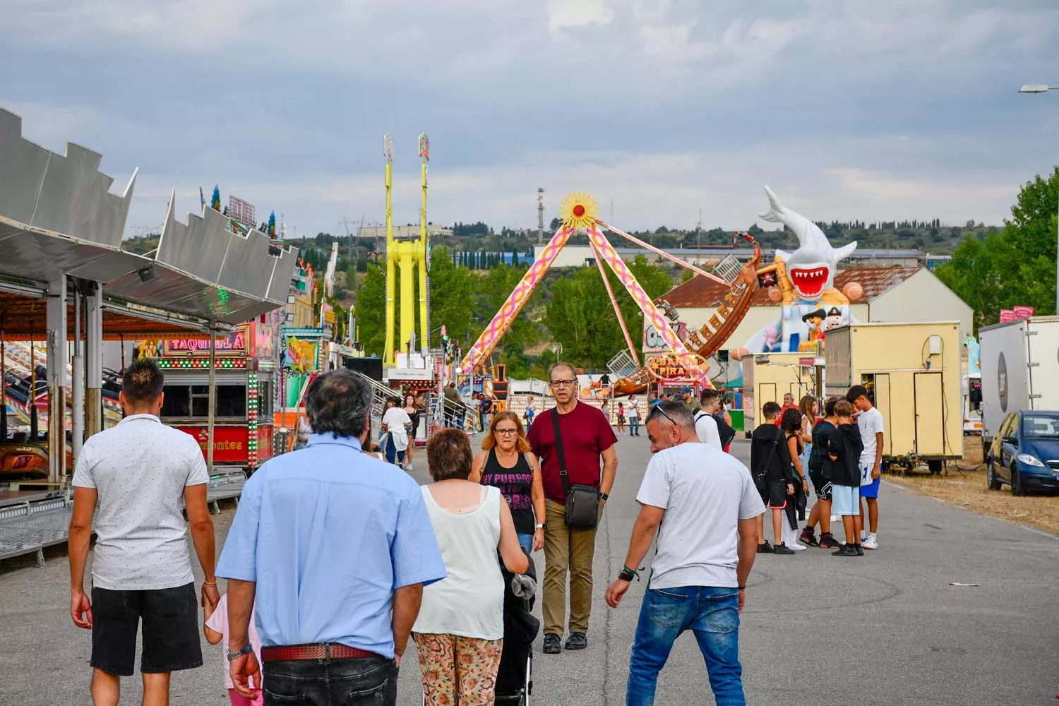 Inauguración del recinto ferial en las fiestas de La Encina de Ponferrada (39)