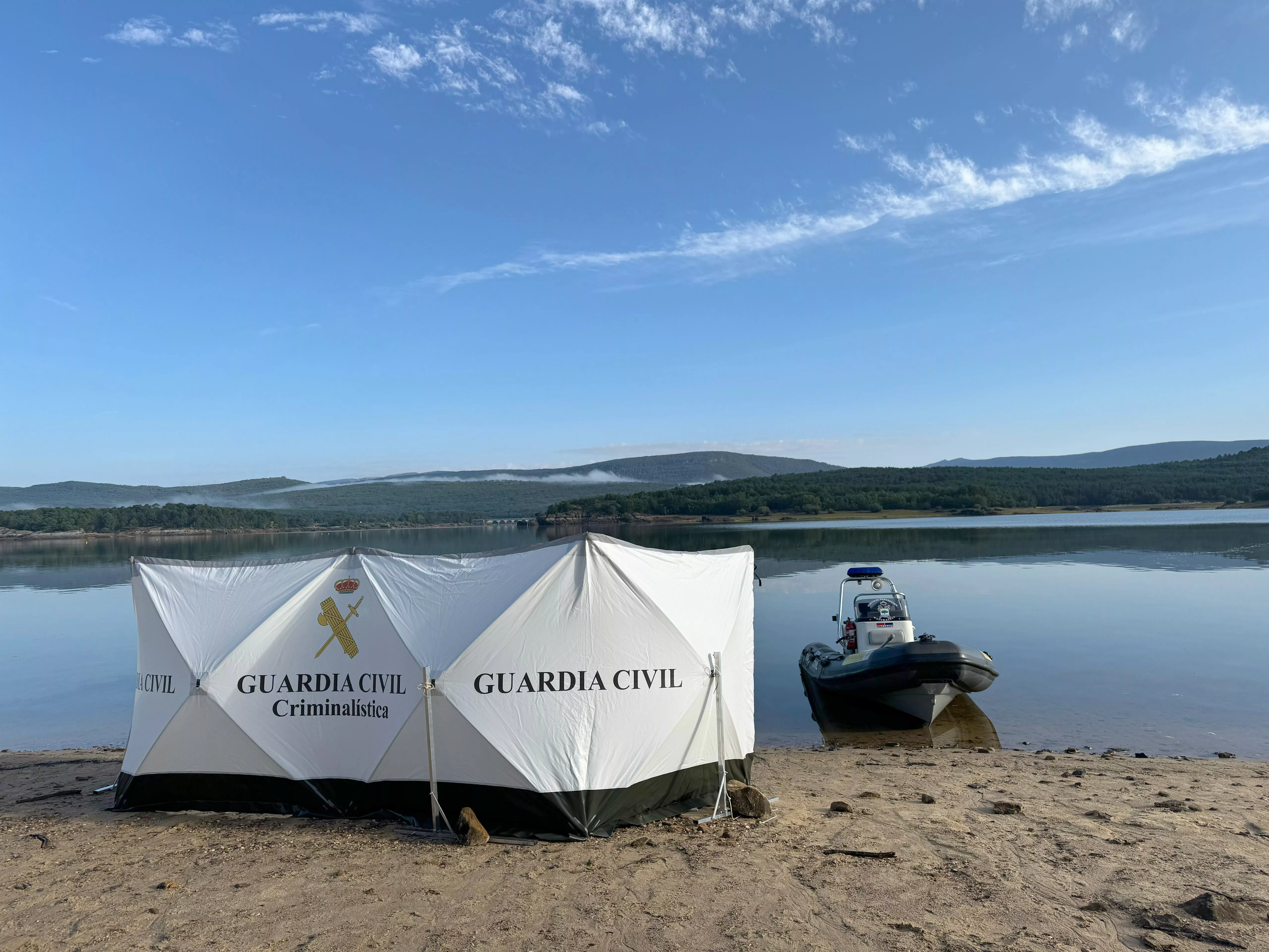 Aparece un cuerpo en el embalse de la Cuerda del Pozo (Soria) que podría corresponder al del joven desaparecido el martes