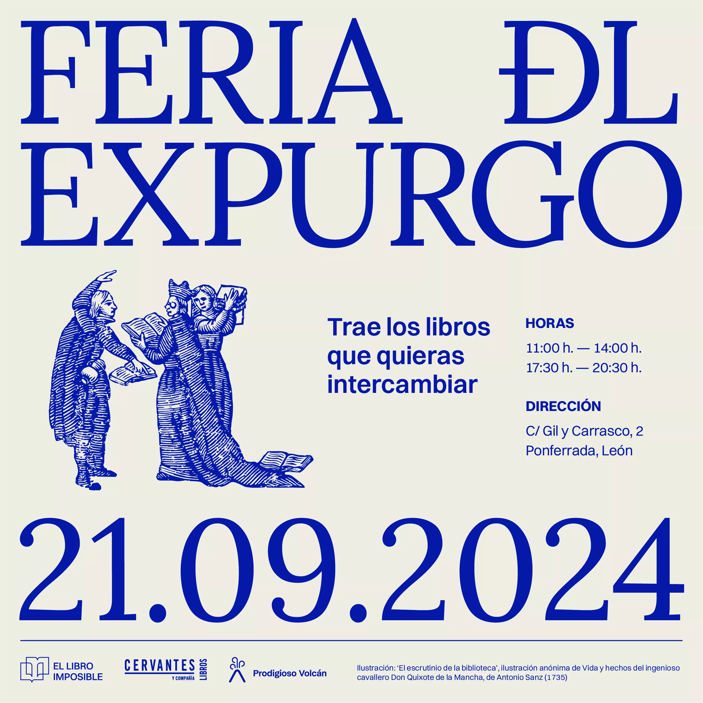 Cartel Feria Expurgo