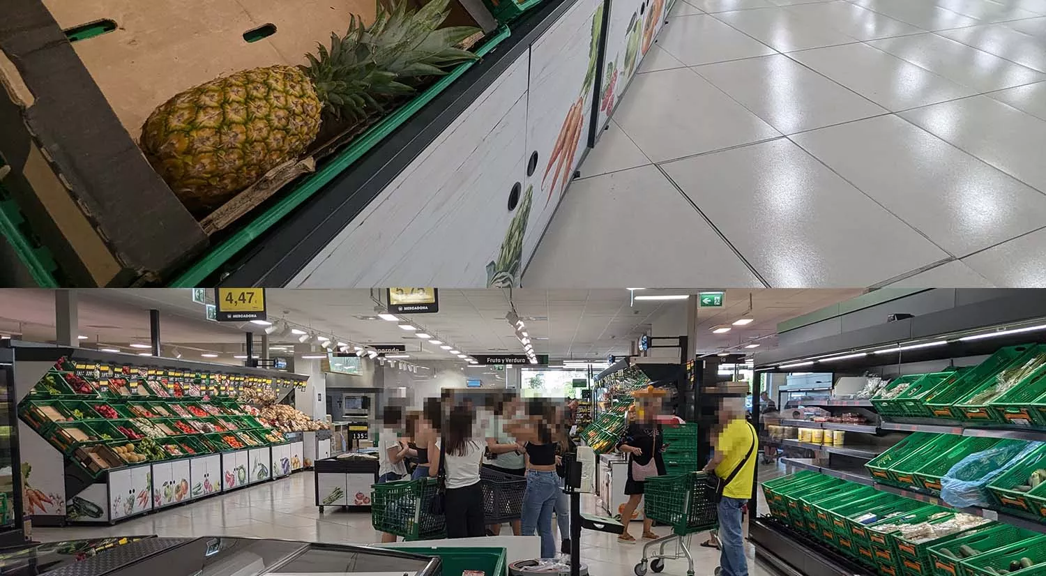 'La hora de ligar' en el Mercadona de Ponferrada