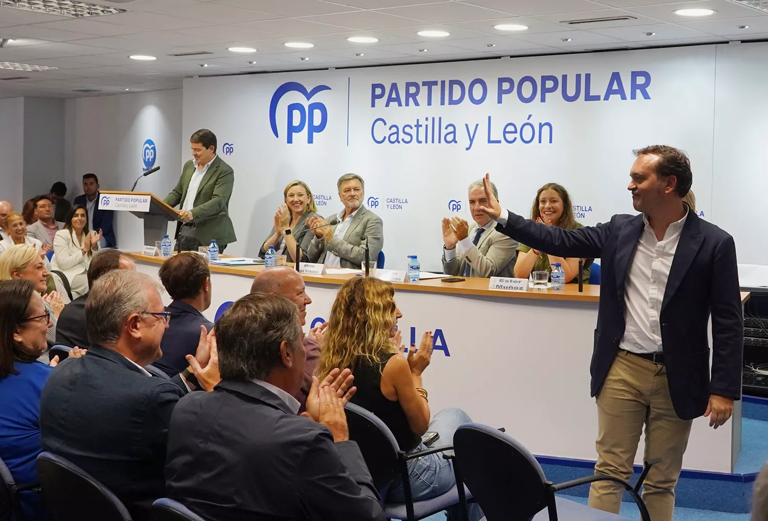 Ricardo Gavilanes, nombrado nuevo portavoz del Grupo Popular en las Cortes de Castilla y León en el Comité Ejecutivo Autonómico del PPCyL.