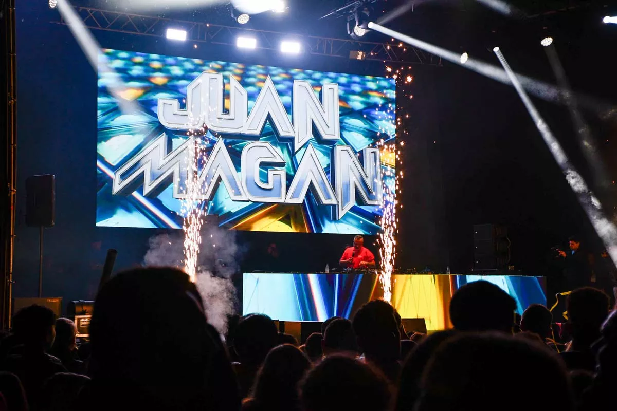 Así se vivió el Ponferrada Electrolatina con Juan Magán, Da Soul y Dj Novo