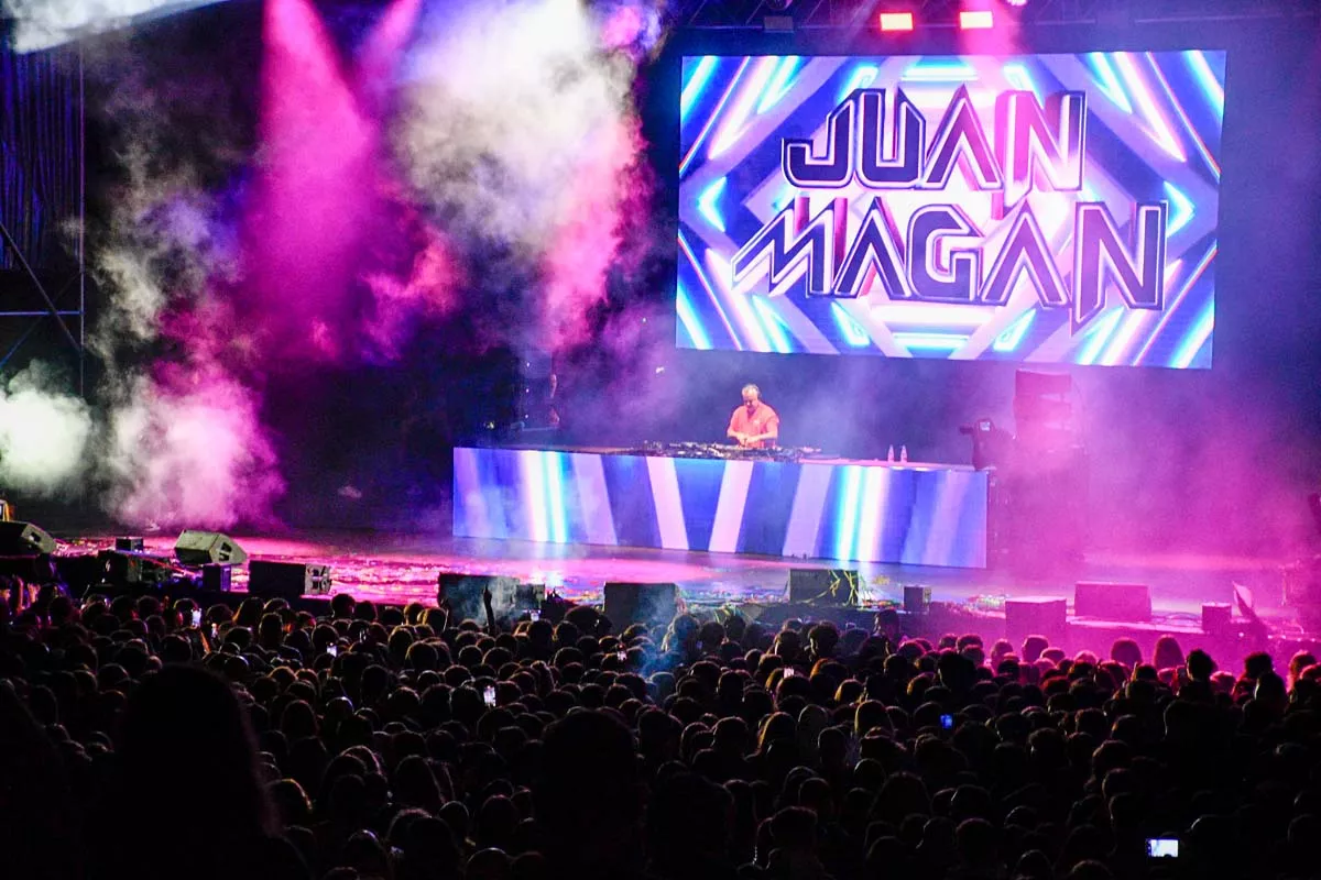 Así se vivió el Ponferrada Electrolatina con Juan Magán, Da Soul y Dj Novo