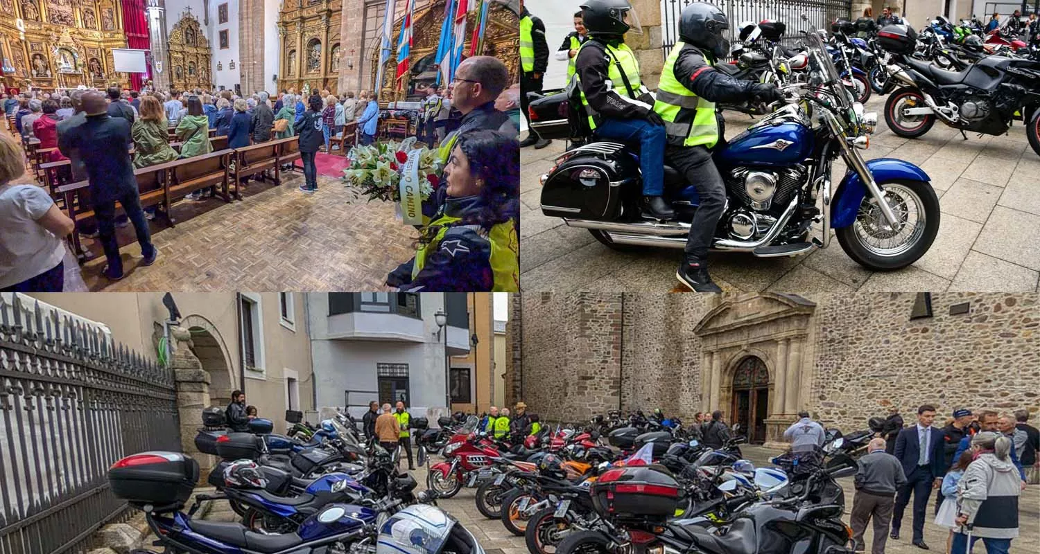 Álbum de fotos de la ofrenda floral motera de las Fiestas de la Encina de Ponferrada